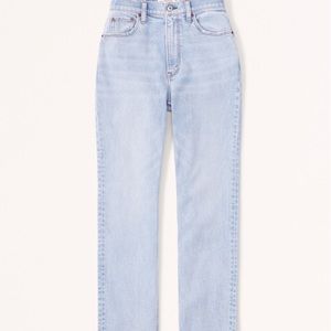 Abercrombie Ankle Straight Ultra High Rise Jean size 28/6L
